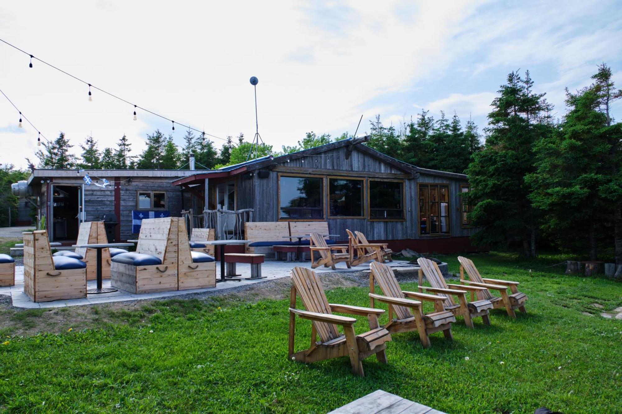 Auberge/Chalet Griffon Aventure L'Anse-au-Griffon Exterior foto