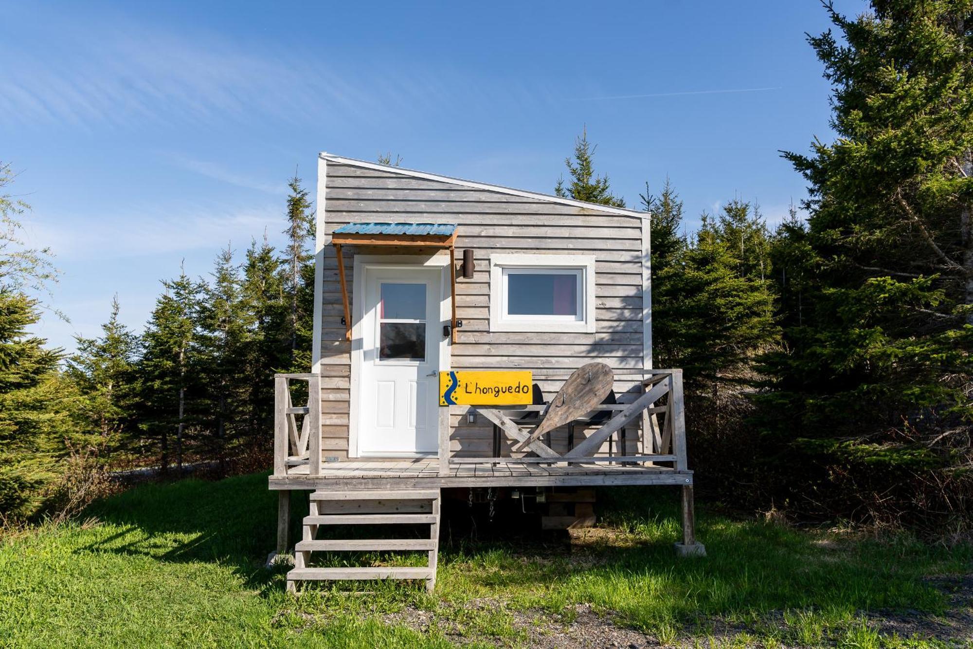 Auberge/Chalet Griffon Aventure L'Anse-au-Griffon Exterior foto