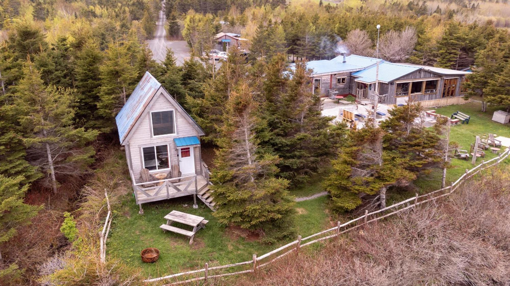 Auberge/Chalet Griffon Aventure L'Anse-au-Griffon Exterior foto