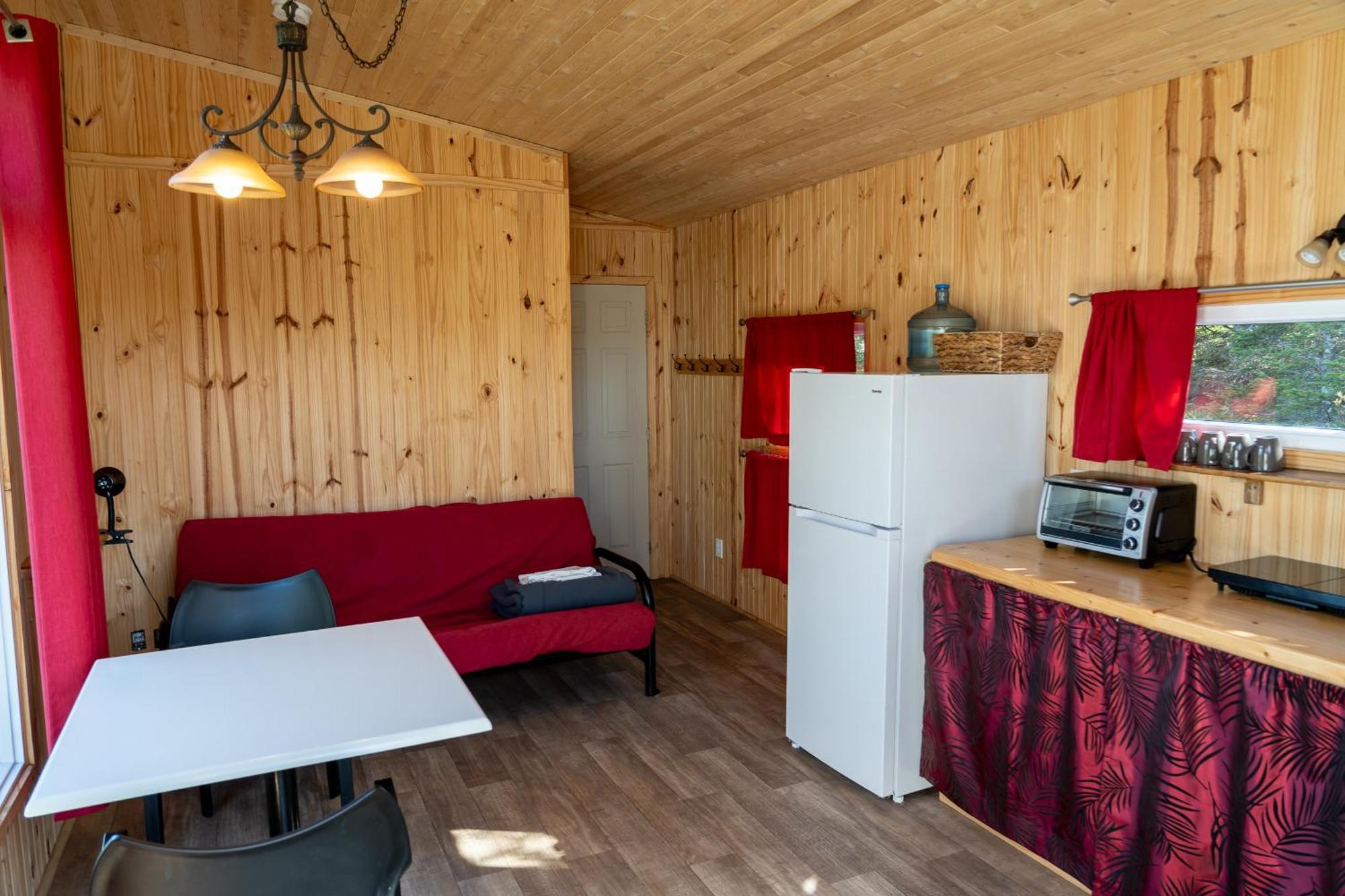 Auberge/Chalet Griffon Aventure L'Anse-au-Griffon Exterior foto