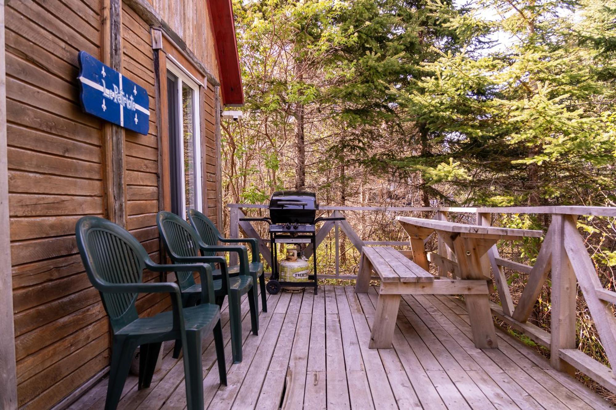 Auberge/Chalet Griffon Aventure L'Anse-au-Griffon Exterior foto