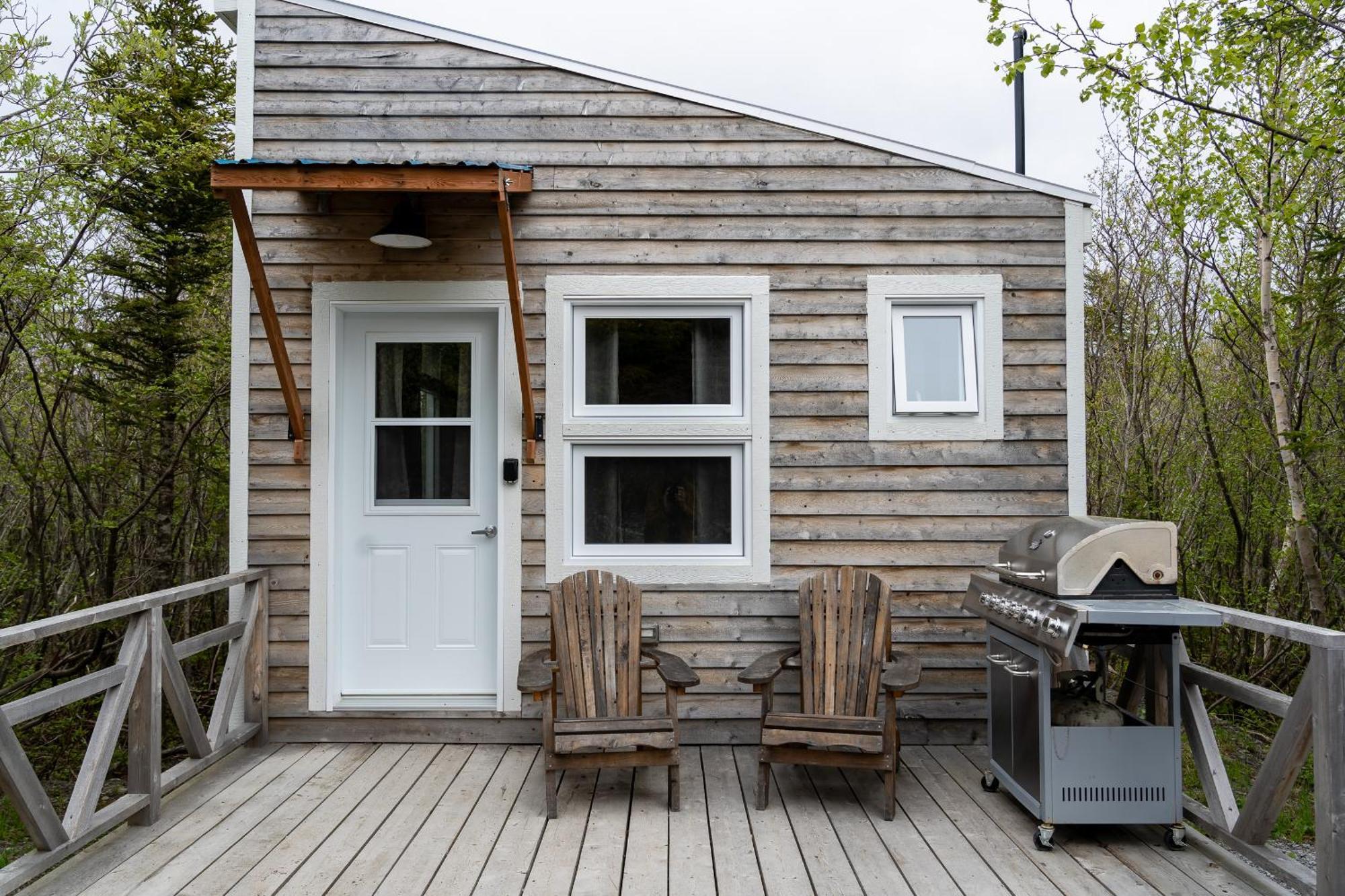 Auberge/Chalet Griffon Aventure L'Anse-au-Griffon Exterior foto