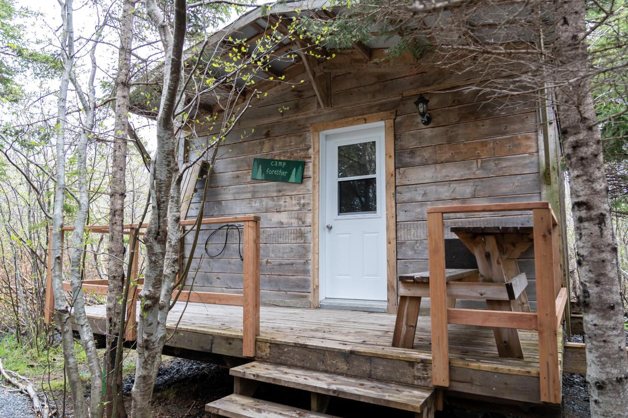 Auberge/Chalet Griffon Aventure L'Anse-au-Griffon Exterior foto