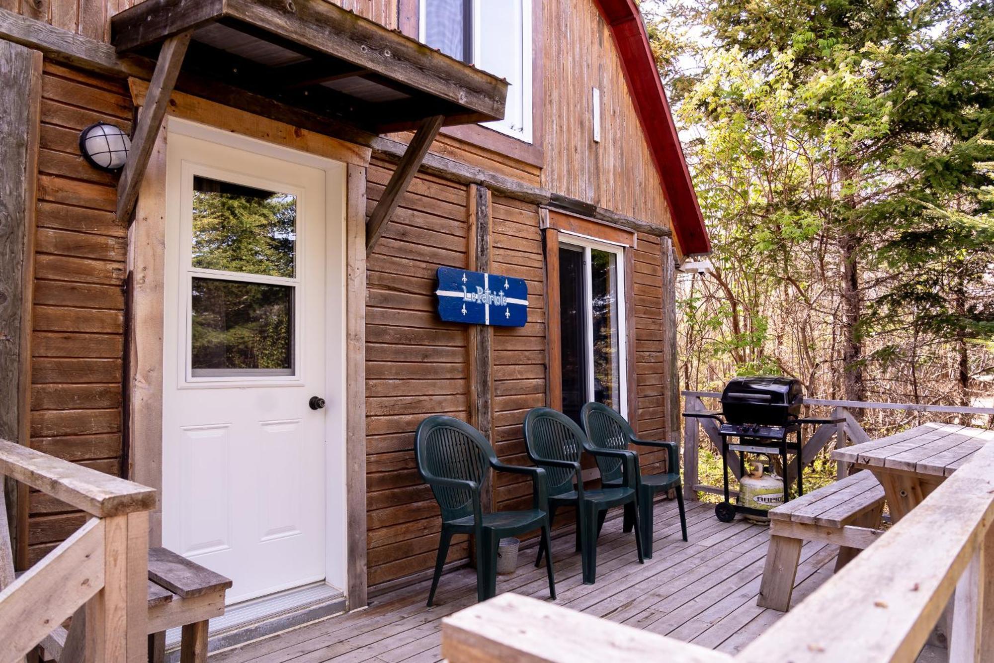 Auberge/Chalet Griffon Aventure L'Anse-au-Griffon Exterior foto