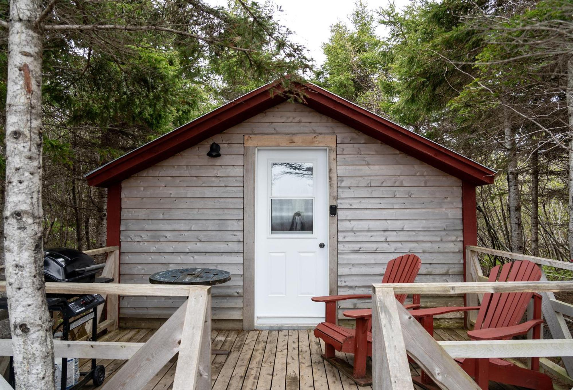 Auberge/Chalet Griffon Aventure L'Anse-au-Griffon Exterior foto