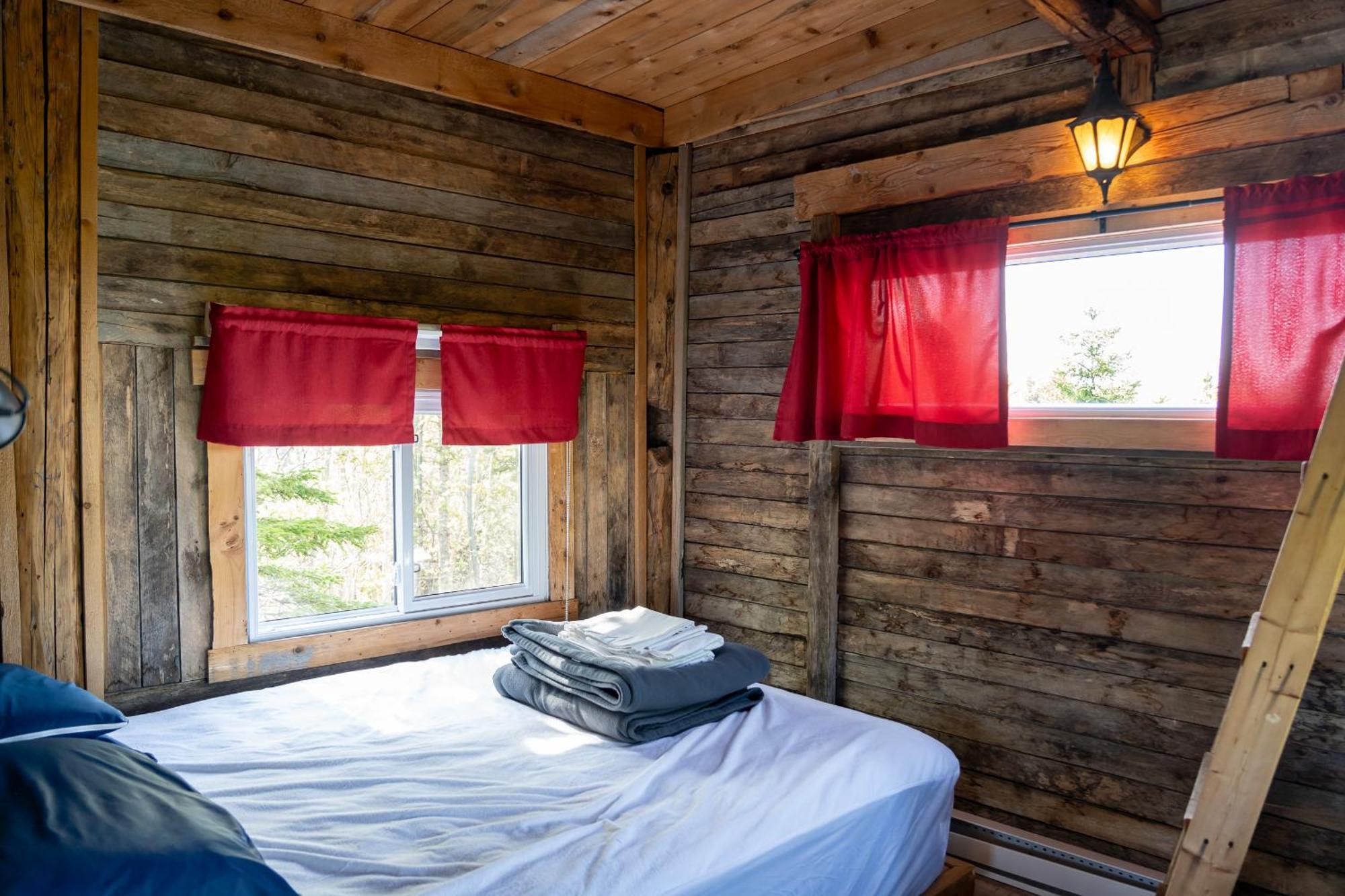 Auberge/Chalet Griffon Aventure L'Anse-au-Griffon Exterior foto