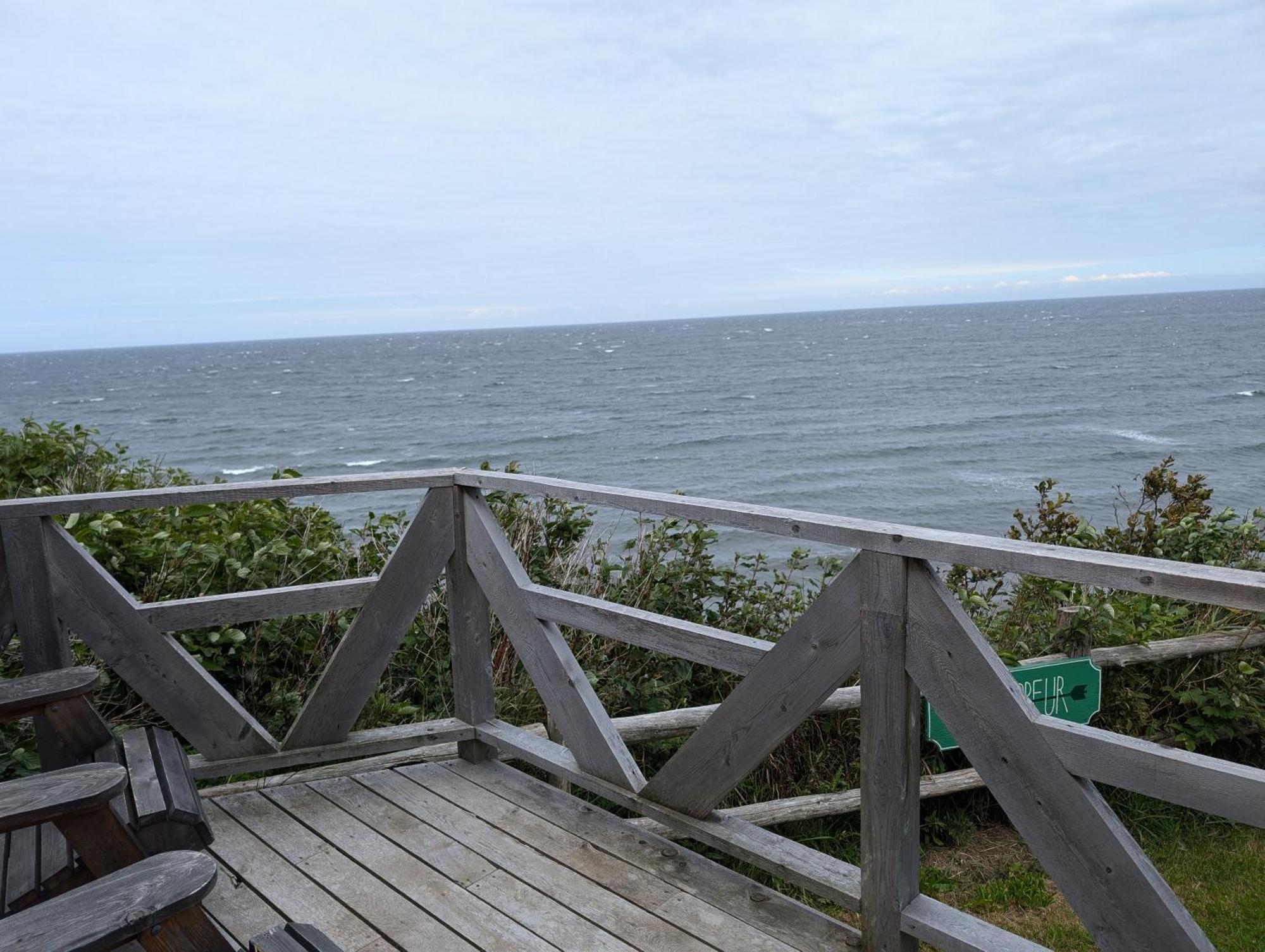 Auberge/Chalet Griffon Aventure L'Anse-au-Griffon Exterior foto