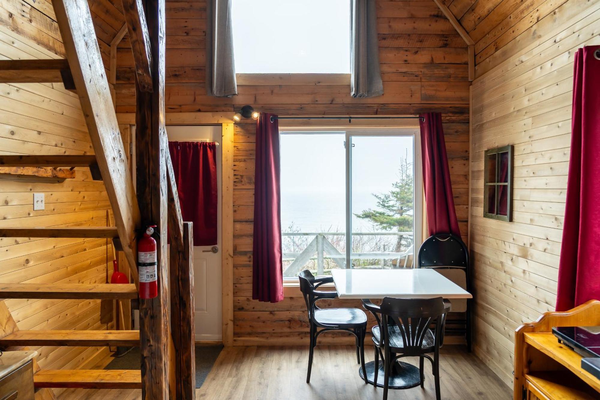 Auberge/Chalet Griffon Aventure L'Anse-au-Griffon Exterior foto