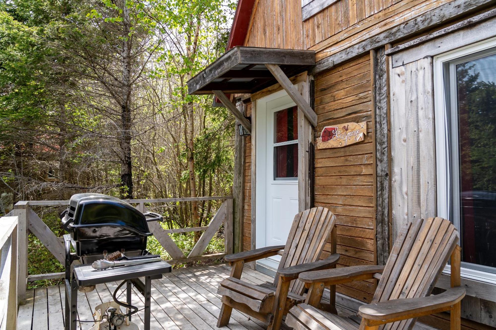 Auberge/Chalet Griffon Aventure L'Anse-au-Griffon Exterior foto