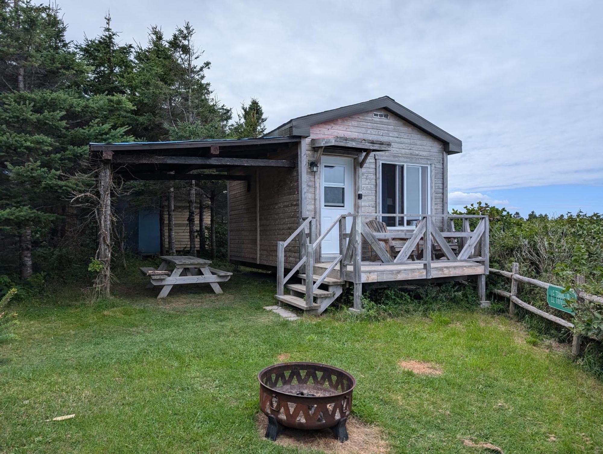 Auberge/Chalet Griffon Aventure L'Anse-au-Griffon Exterior foto